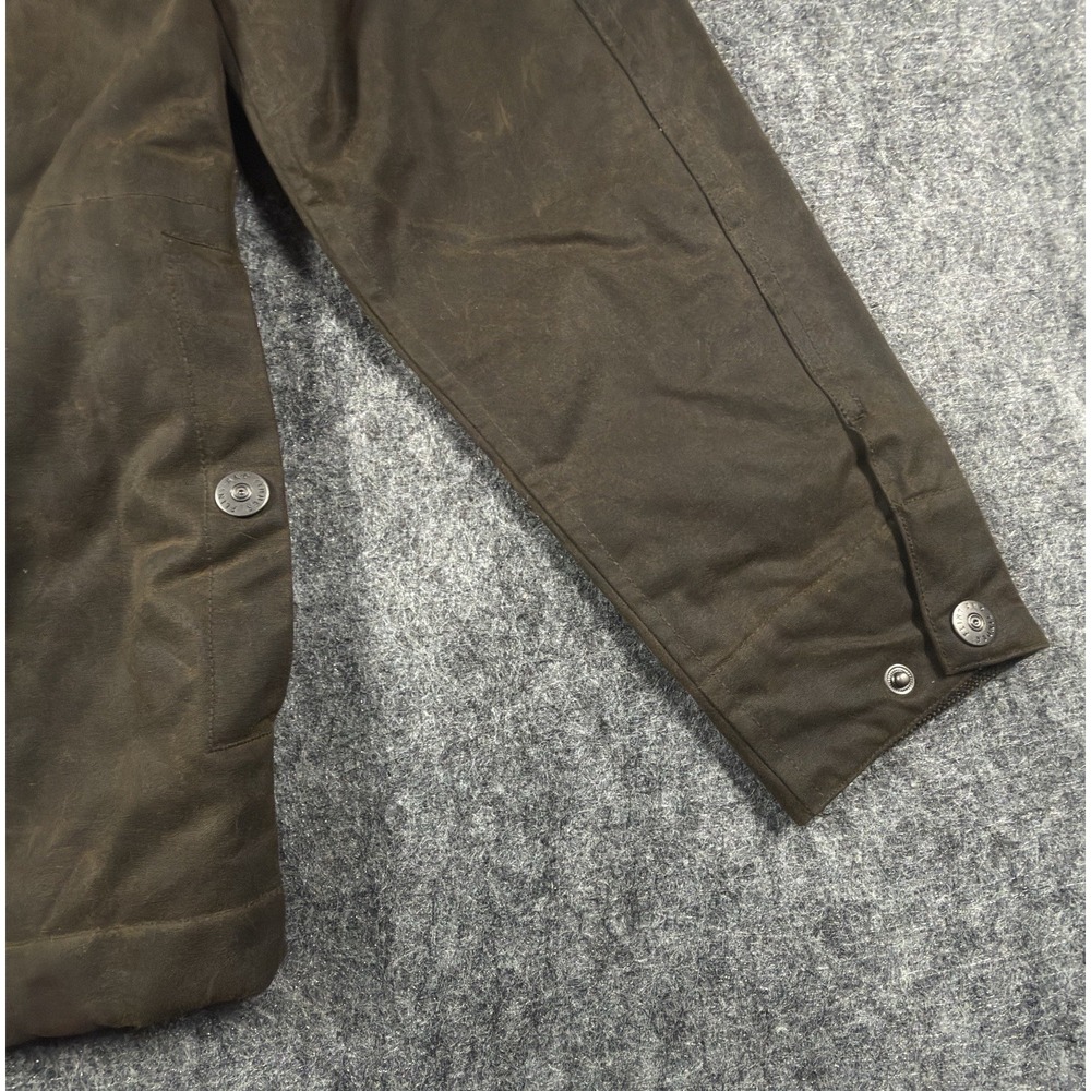 Flint and Tinder Waxed Field Jacket Mens XS NWT British Millerain Canvas Brown - Picture 13 of 15